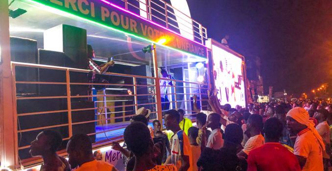 Résultats du scrutin présidentiel : BATIR célèbre la victoire de Faure Gnassingbé par une caravane spontanée